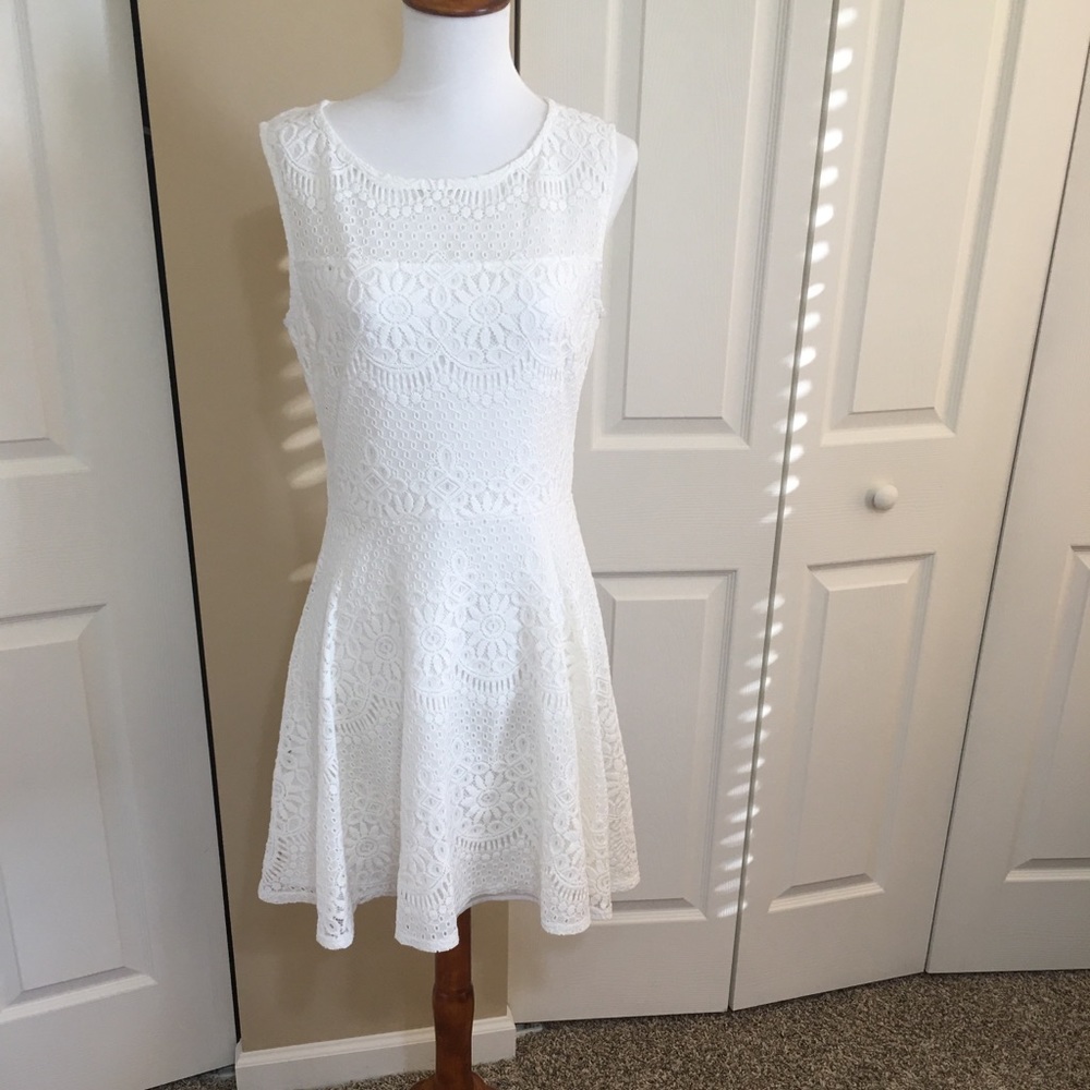 White dress